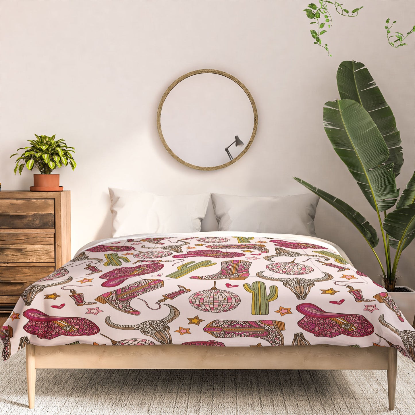 Valentina Ramos Western Disco Dreams Comforter