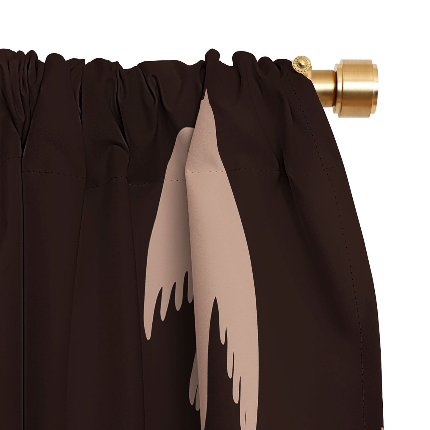 Viviana Gonzalez Espresso caramel Boho birds Blackout Non Repeat