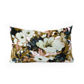 Marta Barragan Camarasa Romantic Floral Fusion Oblong Throw Pillow