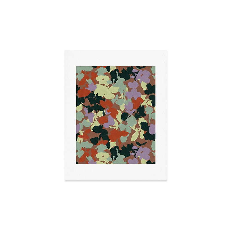 Marta Barragan Camarasa Retro Bloom Medley Art Print