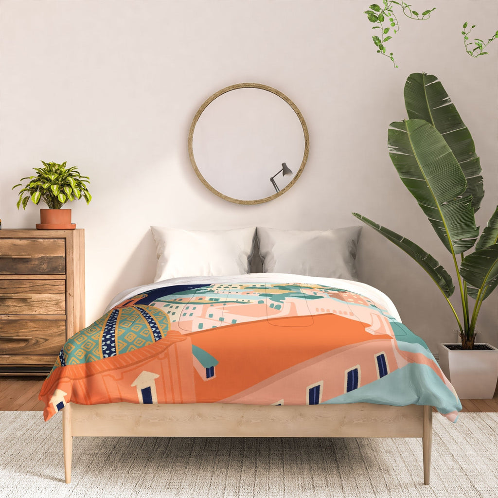 Valeria Frustaci Positano in Italy Comforter