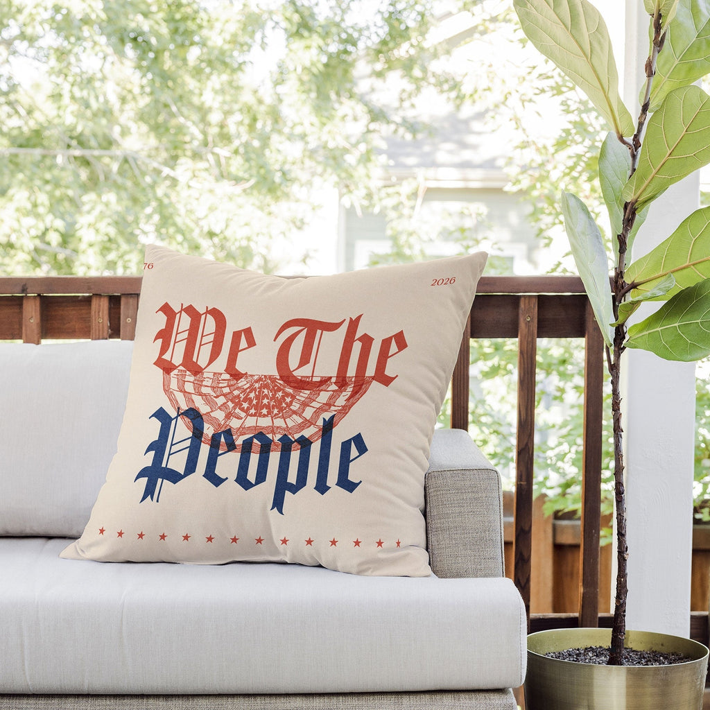 DENY Designs We The People ii Outdoor Throw Pillow