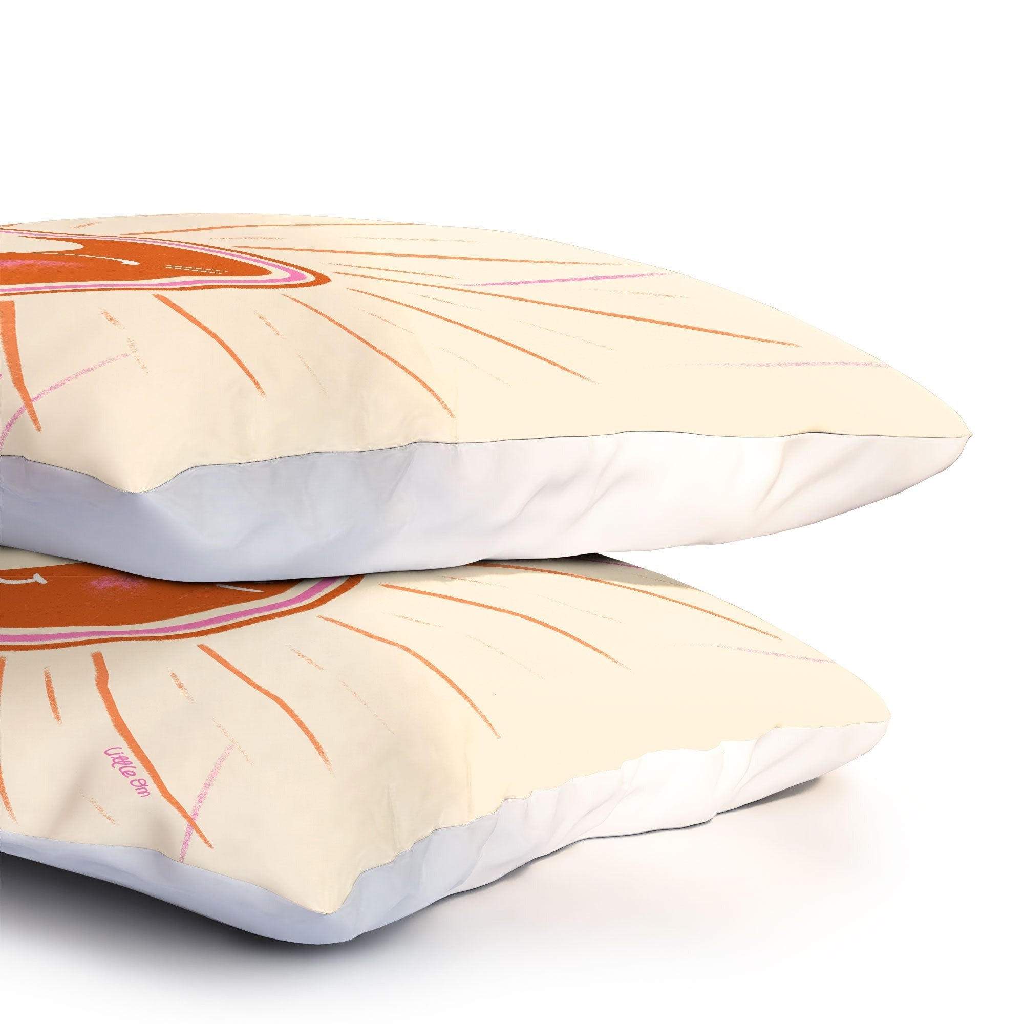 Little Om Celestial Moon cream Pillow Shams