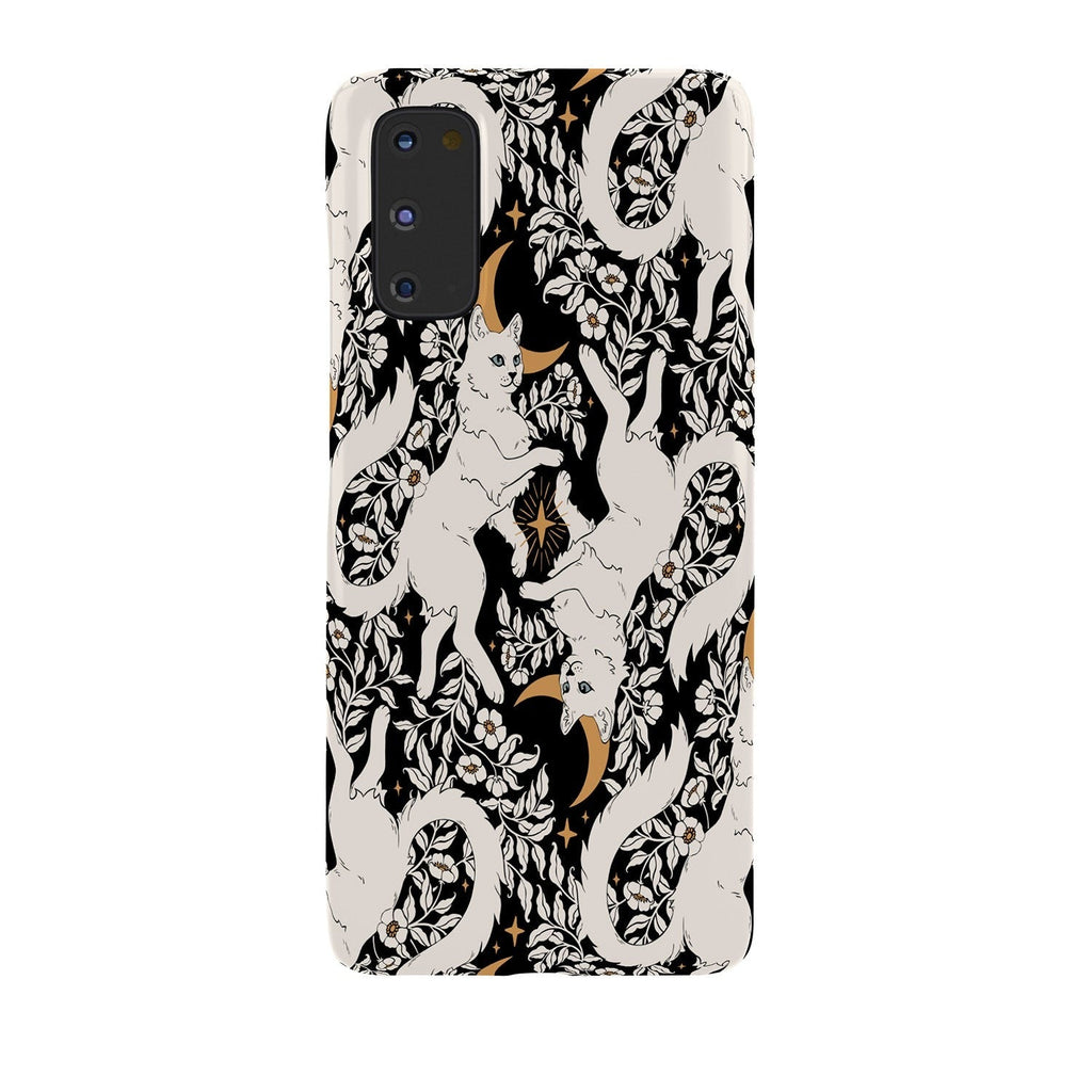 Avenie Celestial Cats Gold Phone Case