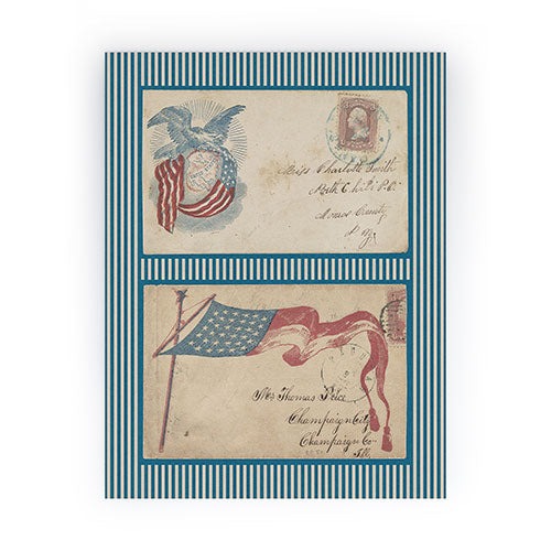 DENY Designs Civil War Envelopes Mini Art Print
