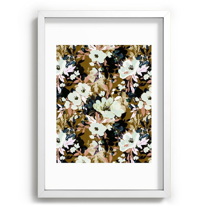 Marta Barragan Camarasa Romantic Floral Fusion Recessed Framing Rectangle