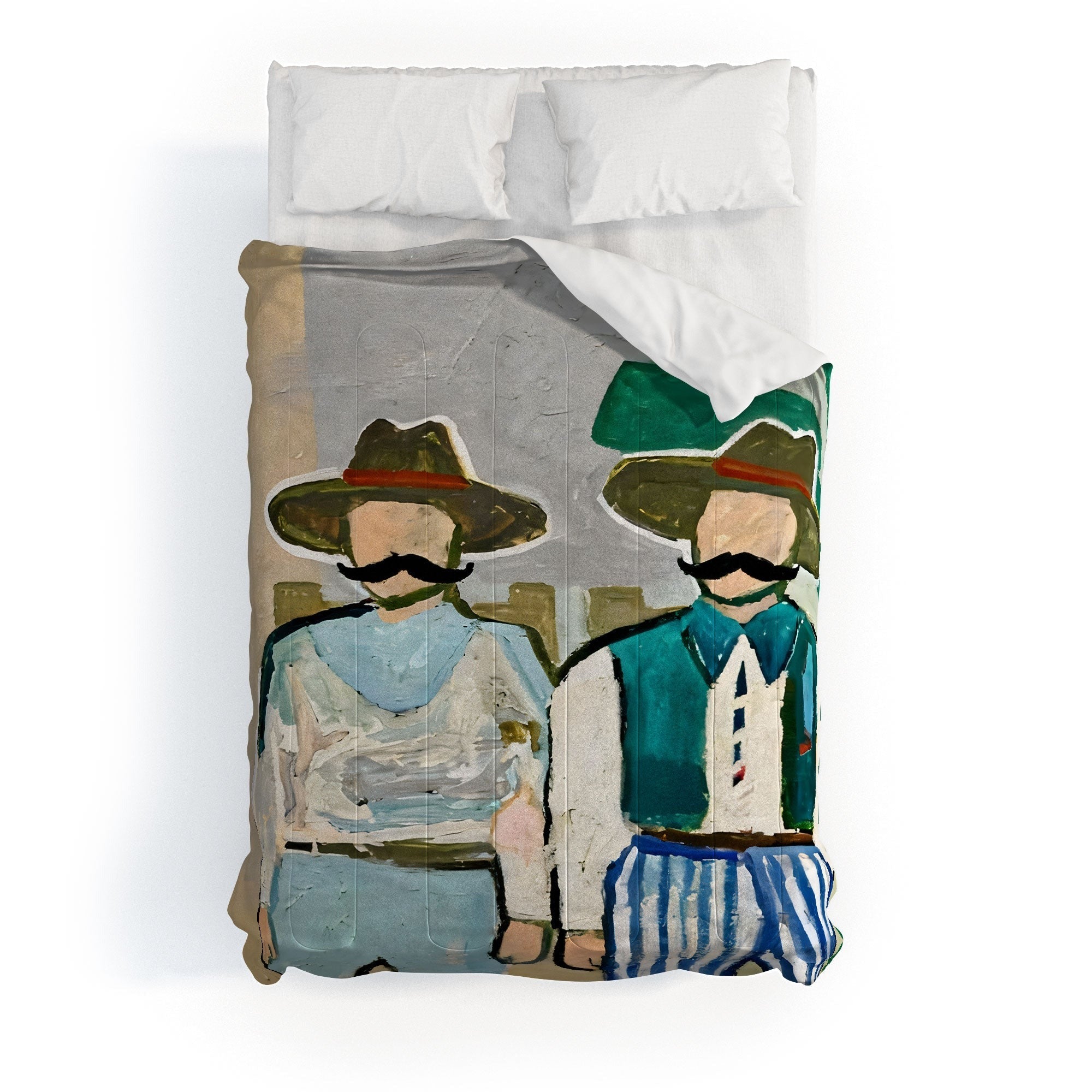 83 Oranges Side By Side Cowboy Edition Comforter