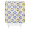 Design by Spark Dolce Vita Radial Sun Flames Shower Curtain