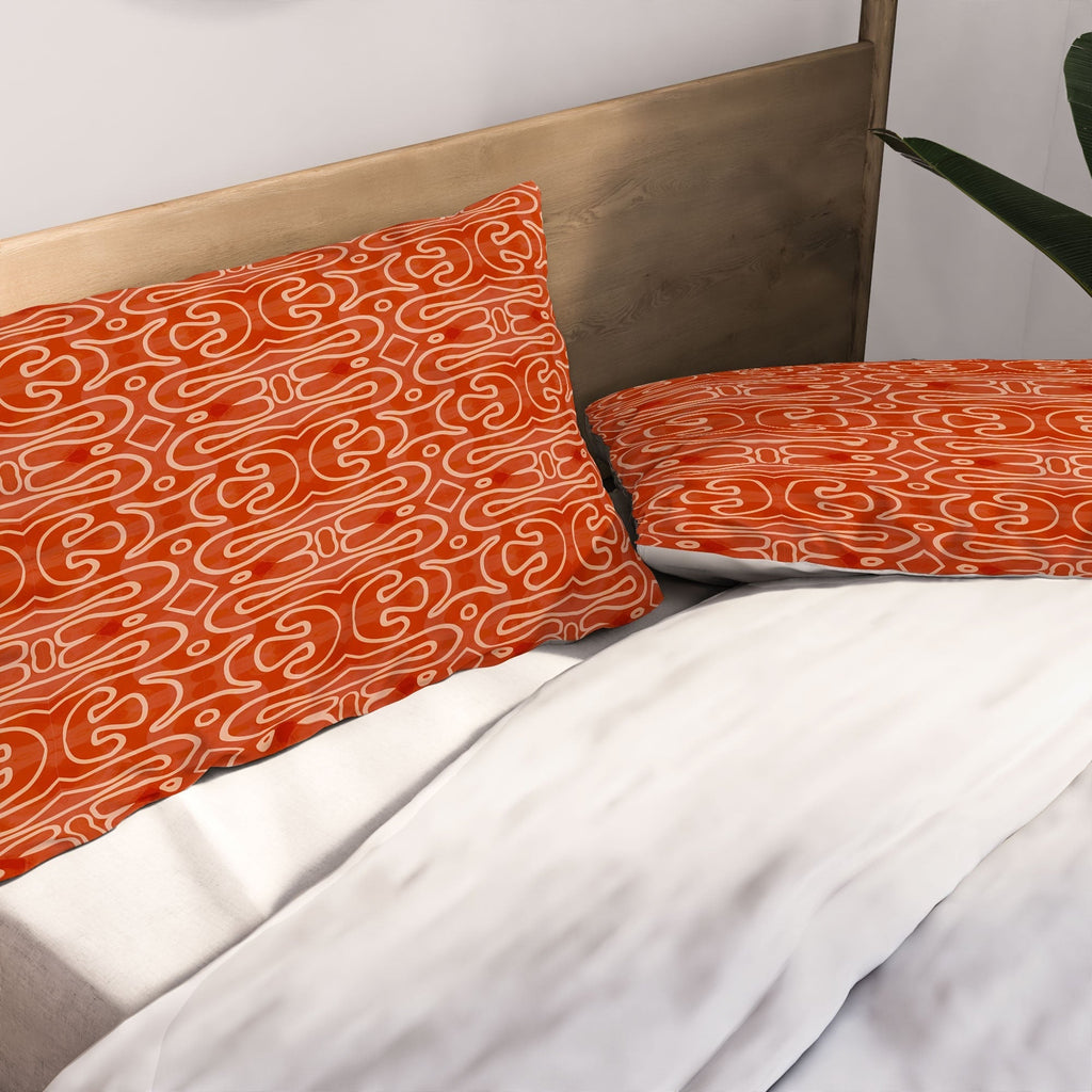 Mirimo Venexiana Burnt Orange Pillow Shams