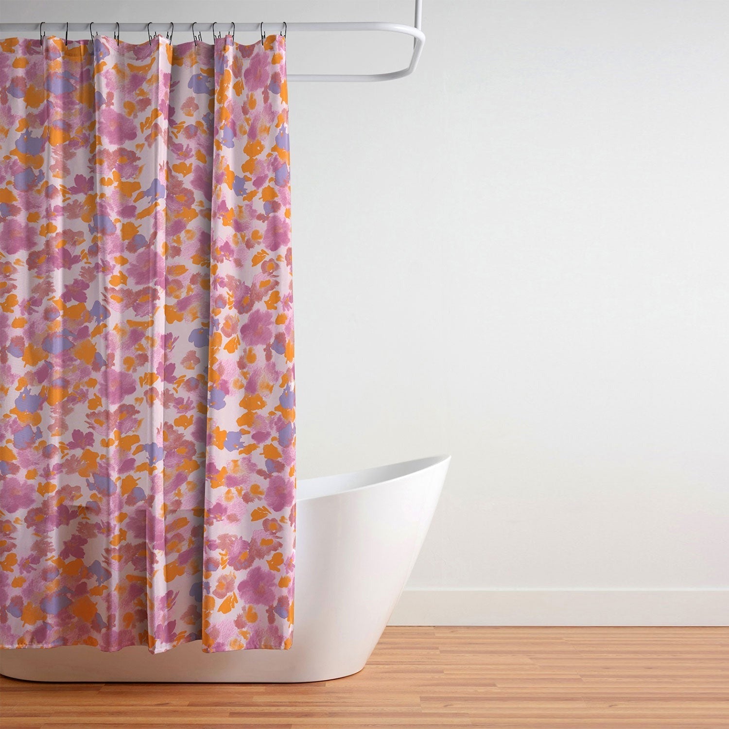 Gabriela Fuente Day Dreaming Watercolor Pink Shower Curtain
