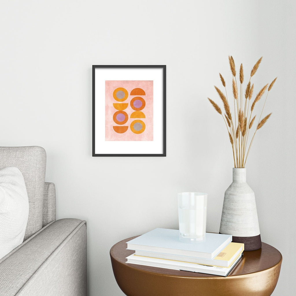 Mirimo Warm Balance Metal Framed Art Print