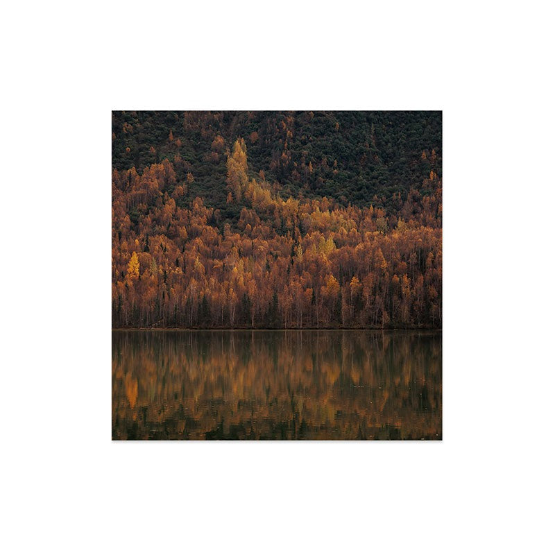 Hannah Kemp Fall Lake Art Print