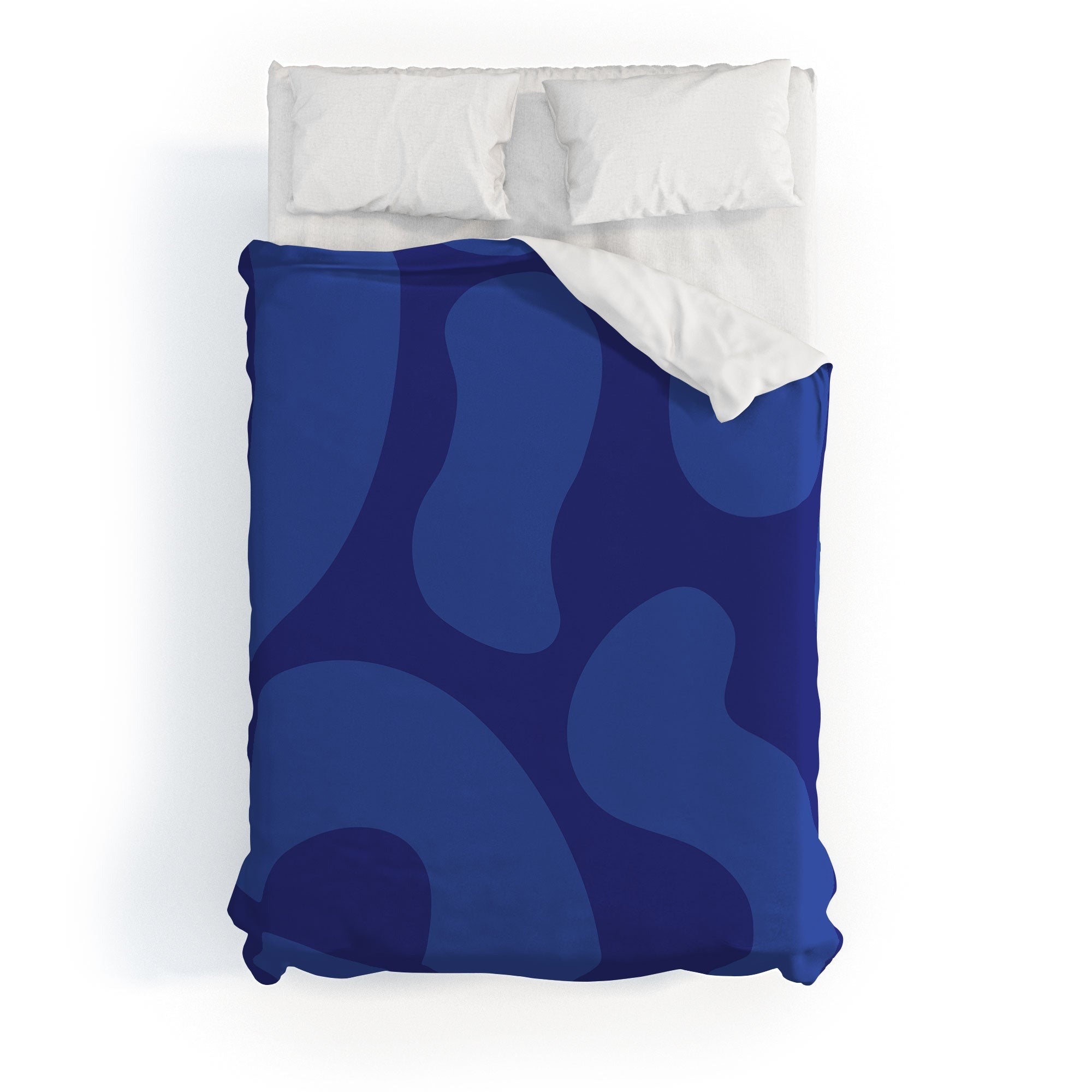Camilla Foss Blue Pebble Duvet Cover