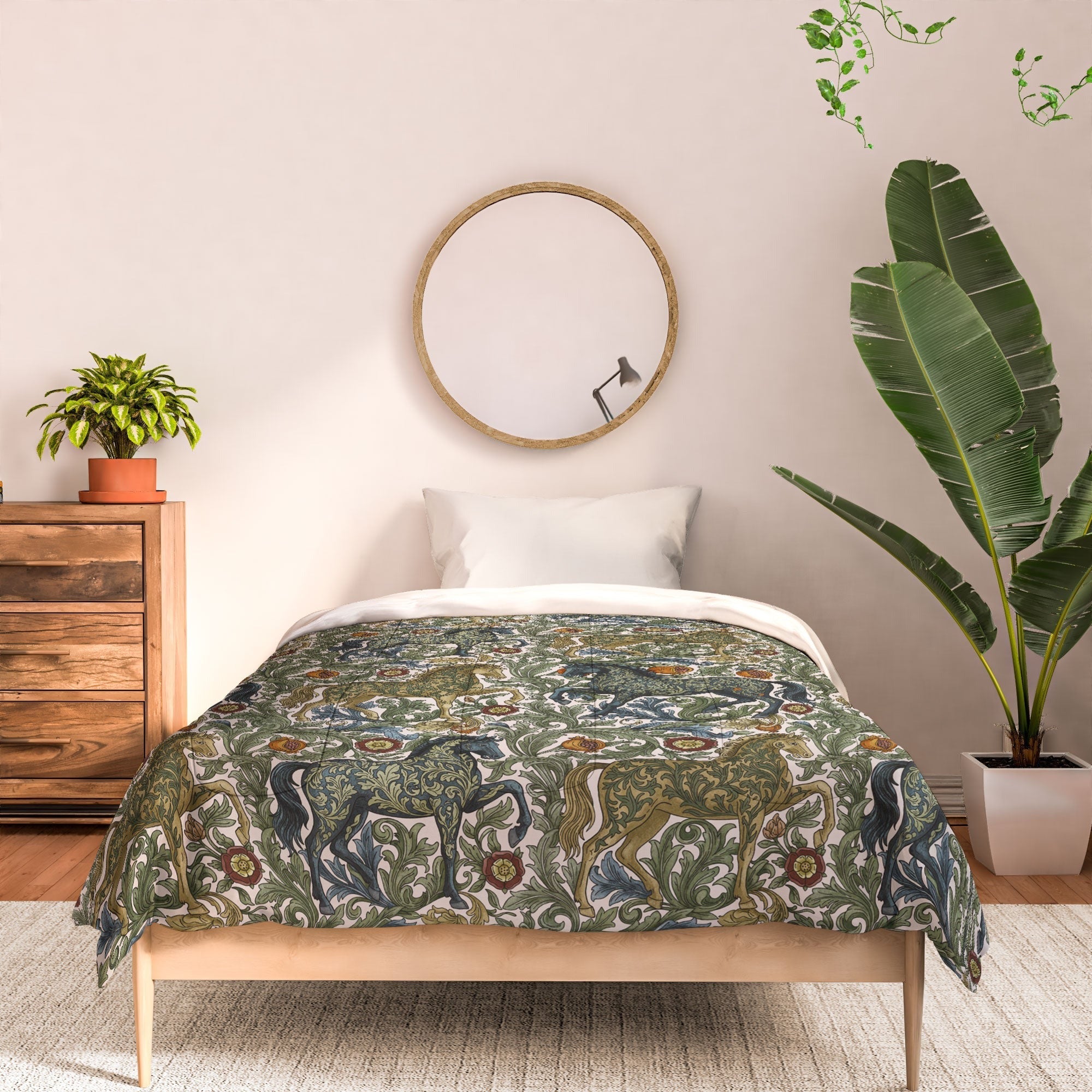 Marta Barragan Camarasa Renaissance Horse Garden Comforter