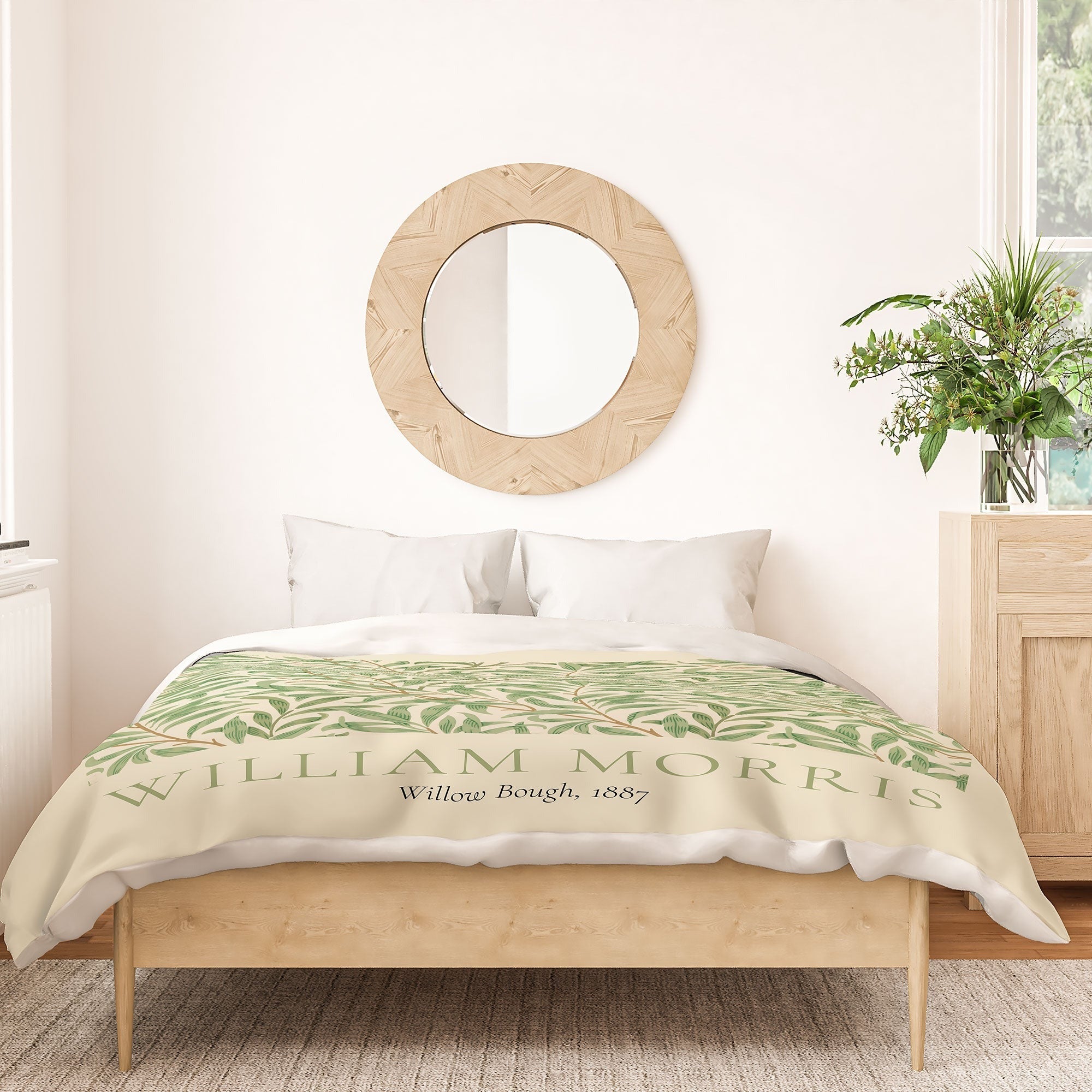 DENY Designs William Morris Willow Bough 1887 Duvet Cover