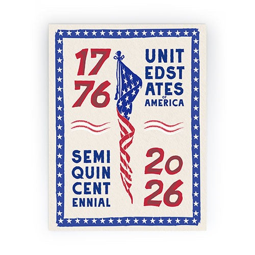DENY Designs Retro 76 26 Mini Art Print