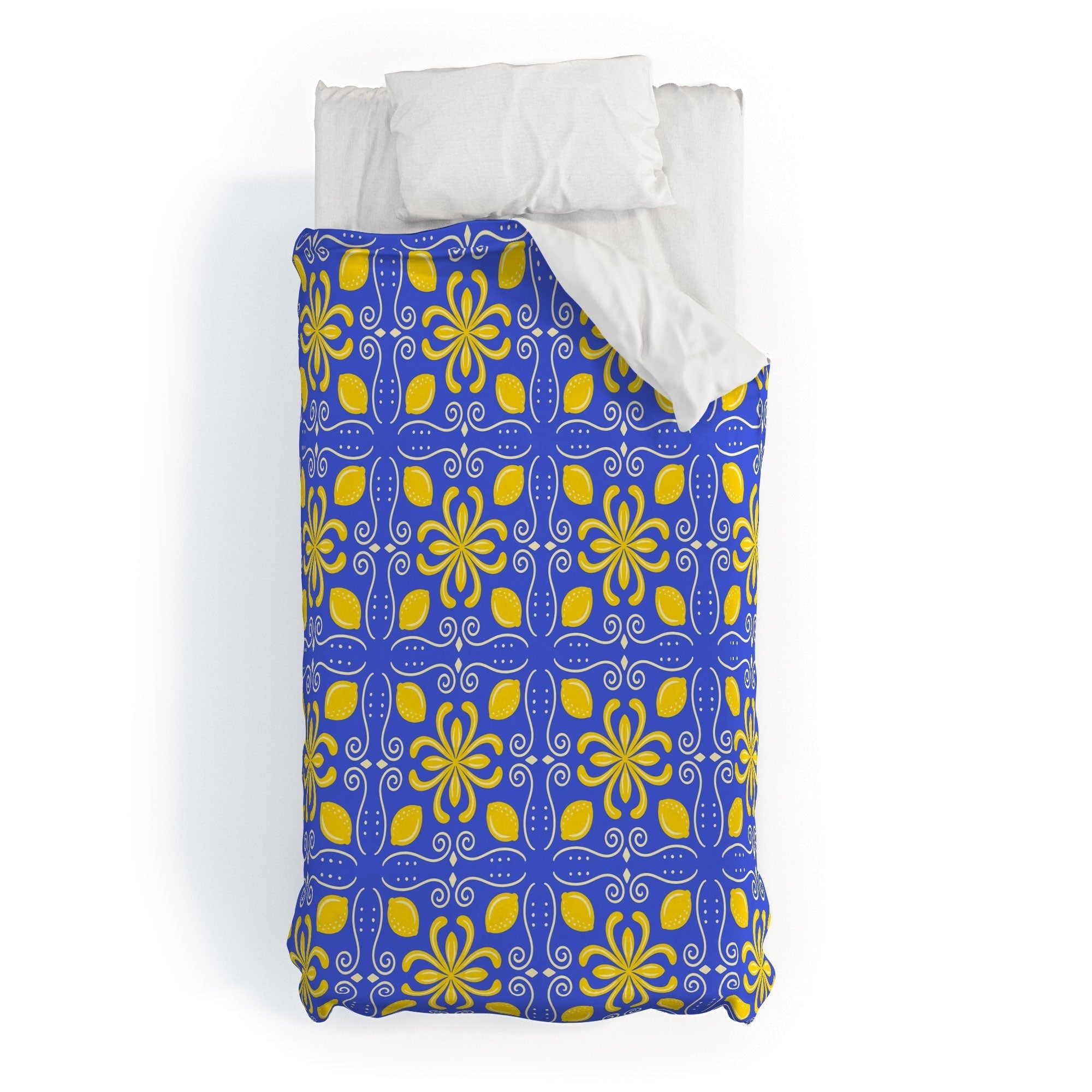 Design by Spark Dolce Vita Lemon Tile Duvet Cover