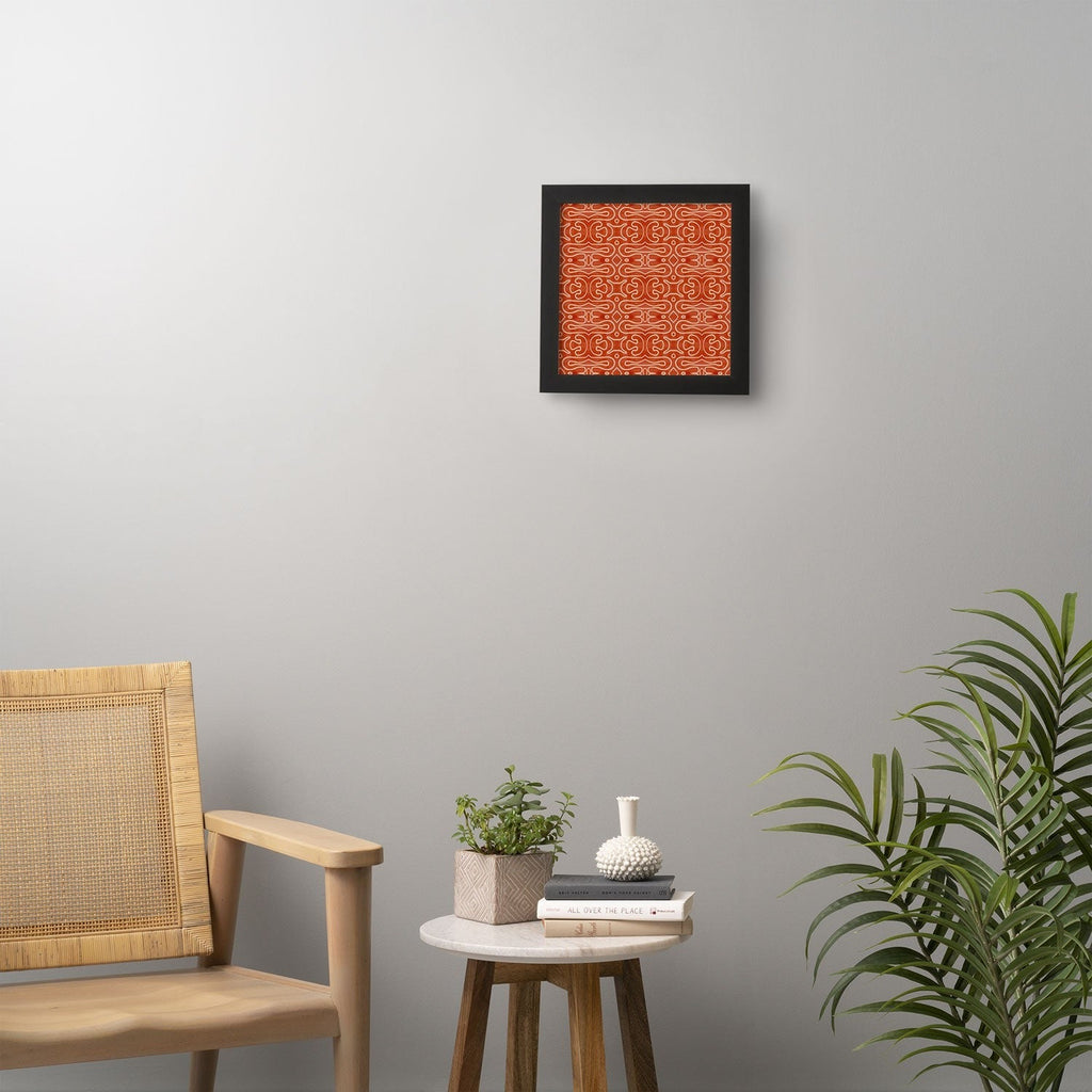 Mirimo Venexiana Burnt Orange Framed Wall Art