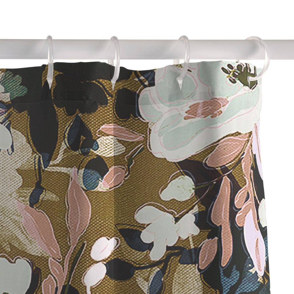 Marta Barragan Camarasa Romantic Floral Fusion Shower Curtain