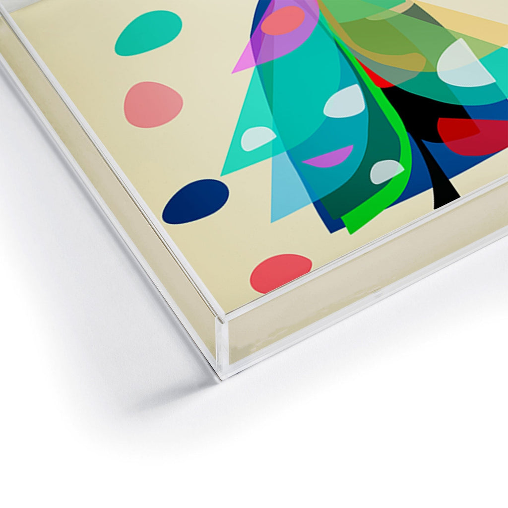 Mirimo Decorated Tree Acrylic Tray