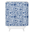 Design by Spark Marine Christmas Holiday Shower Curtain