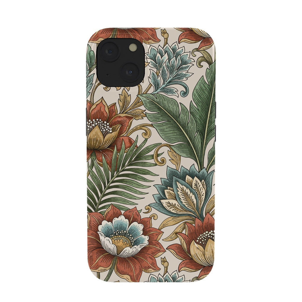 Marta Barragan Camarasa Retro Jungle Garden Phone Case