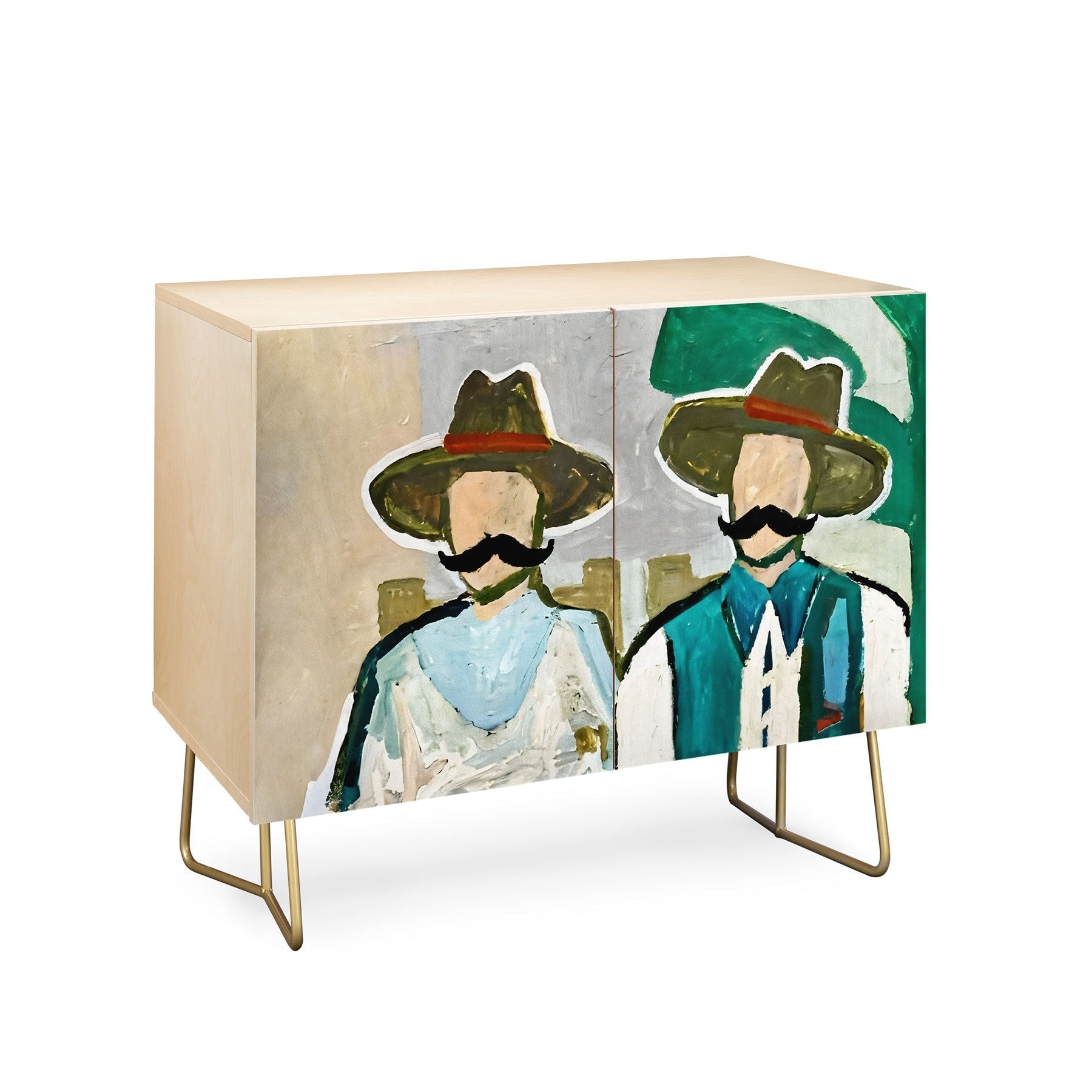 83 Oranges Side By Side Cowboy Edition Credenza