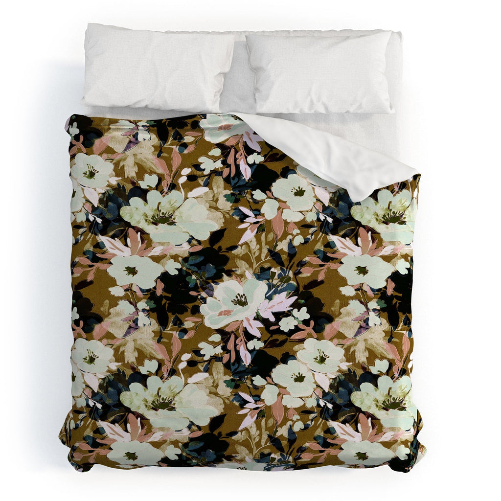 Marta Barragan Camarasa Romantic Floral Fusion Duvet Cover