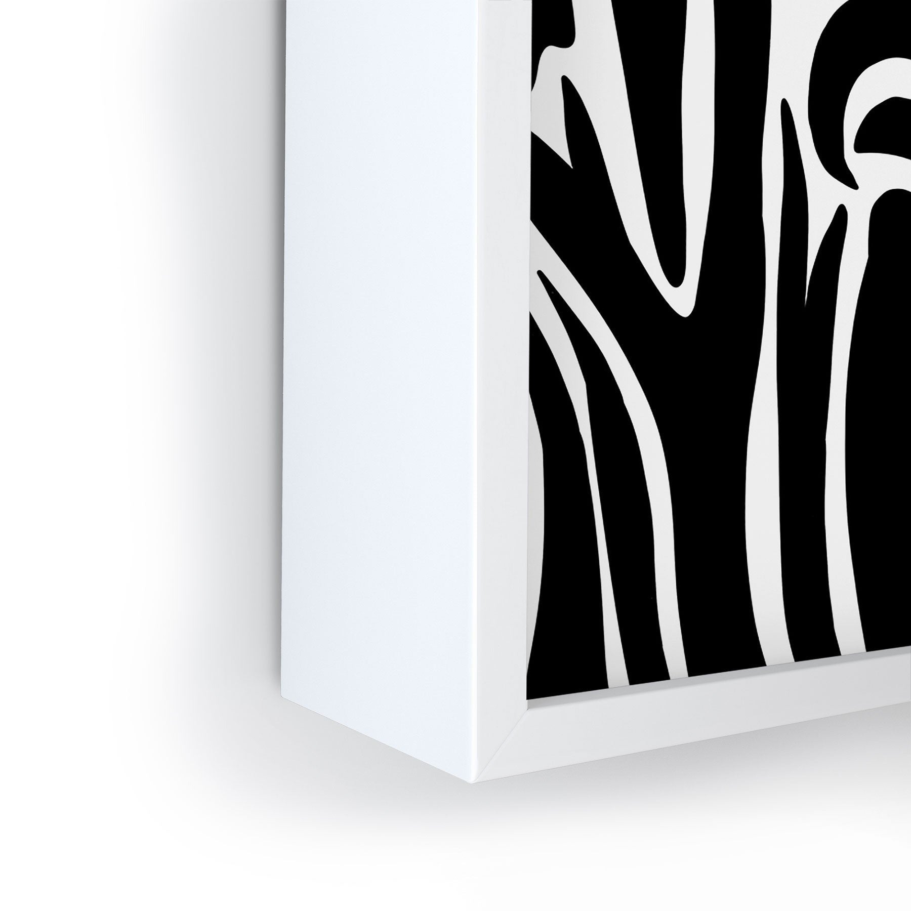 Jennifer Labre Wild Zebra Framed Mini Art Print