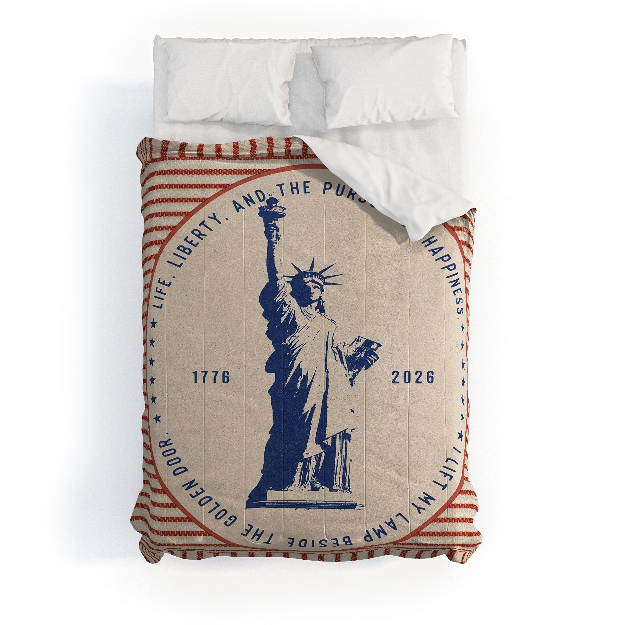 DENY Designs Life Liberty Comforter