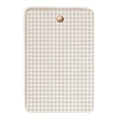 Colour Poems Gingham Plaid Pattern Cloud White Cutting Board Rectangle