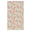 Ninola Design Botanic Retreat Tropical Whimsical Flowers Coral Green Tablecloth