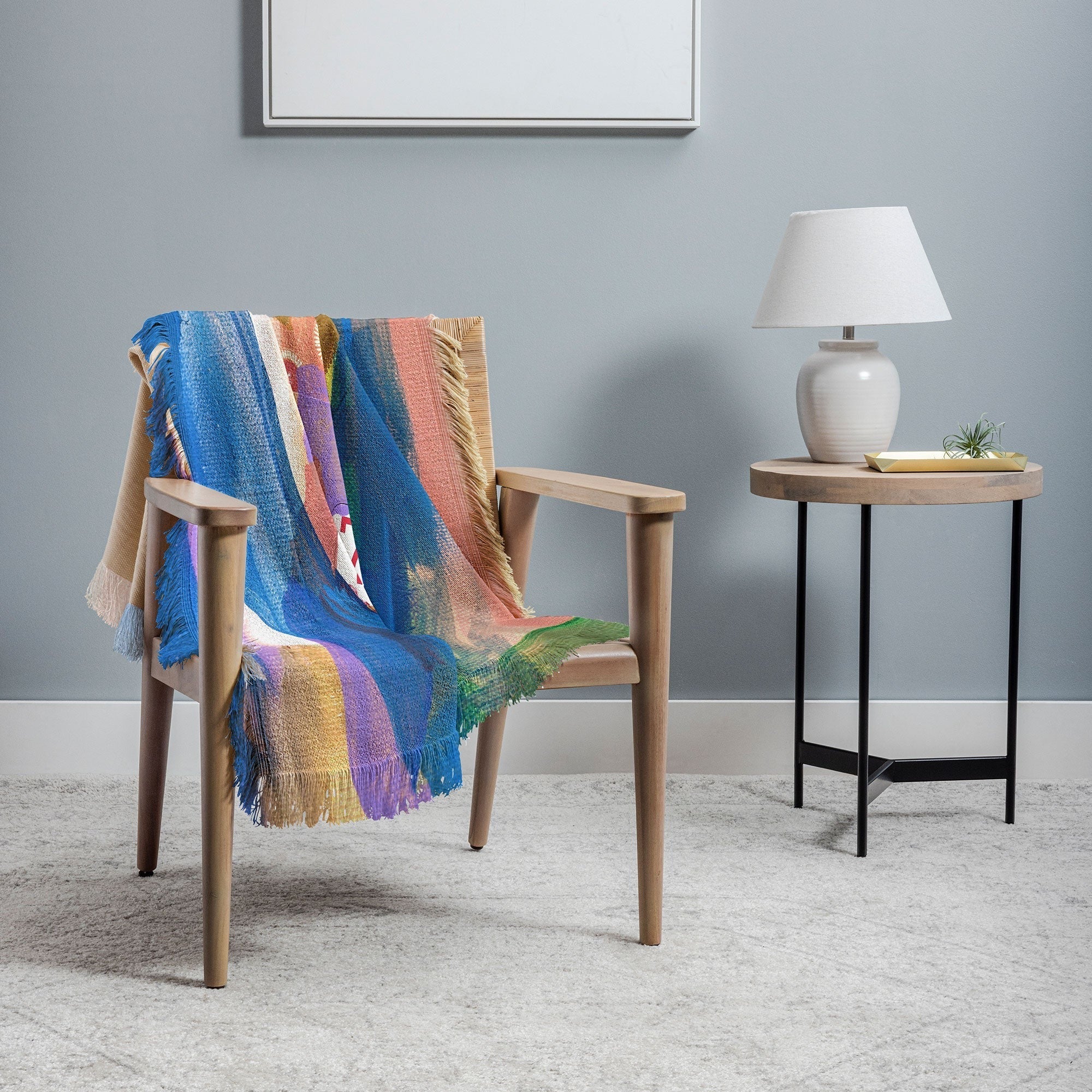 Natalie Baca Lucky in Love Throw Blanket