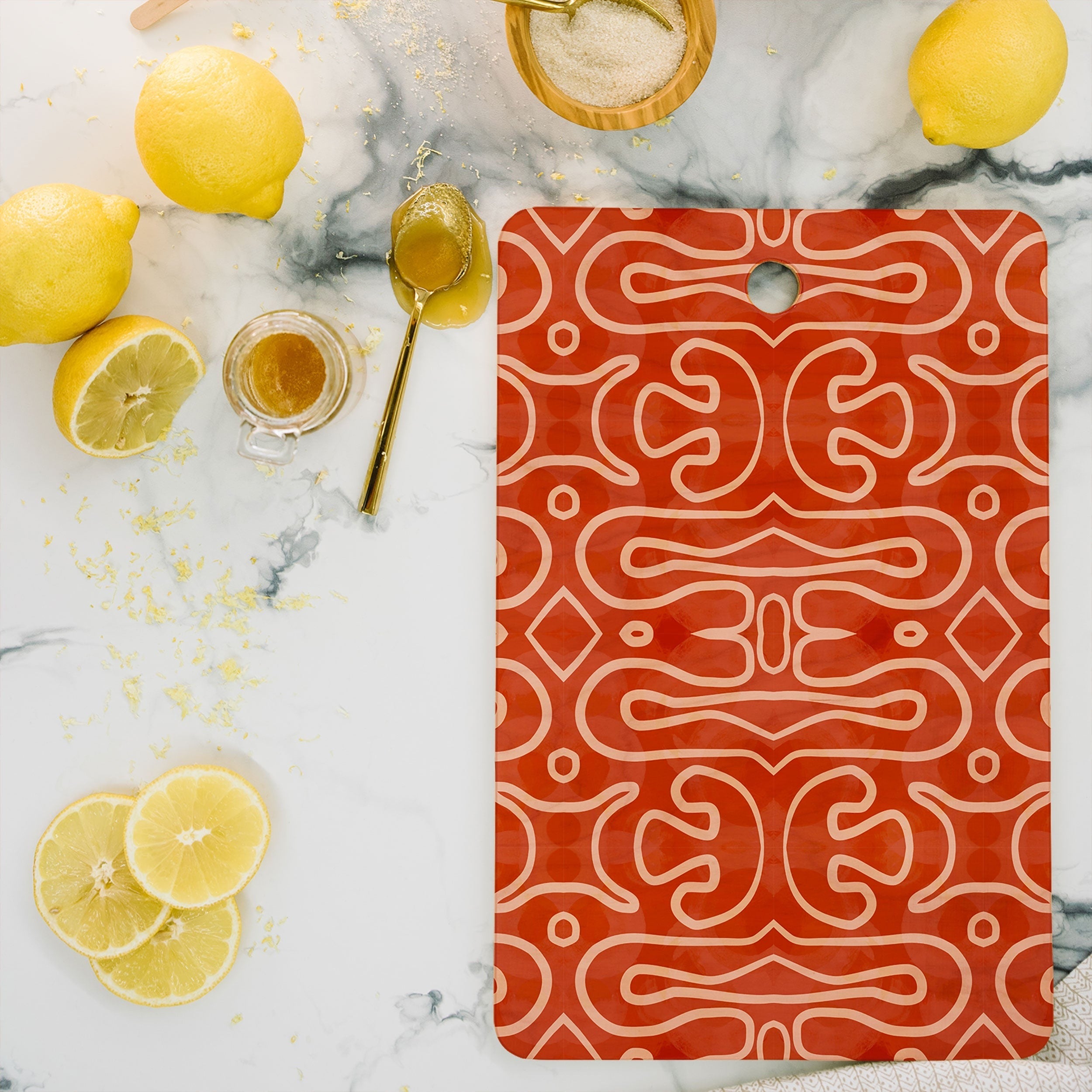 Mirimo Venexiana Burnt Orange Cutting Board Rectangle