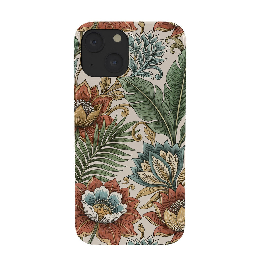 Marta Barragan Camarasa Retro Jungle Garden Phone Case