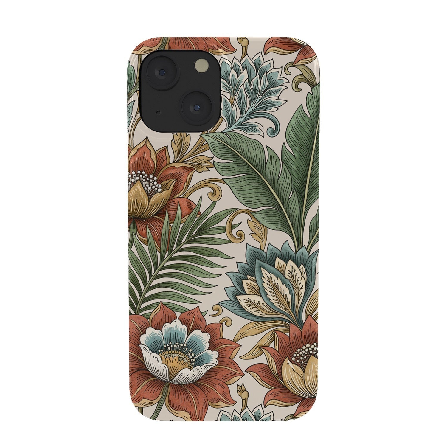 Marta Barragan Camarasa Retro Jungle Garden Phone Case