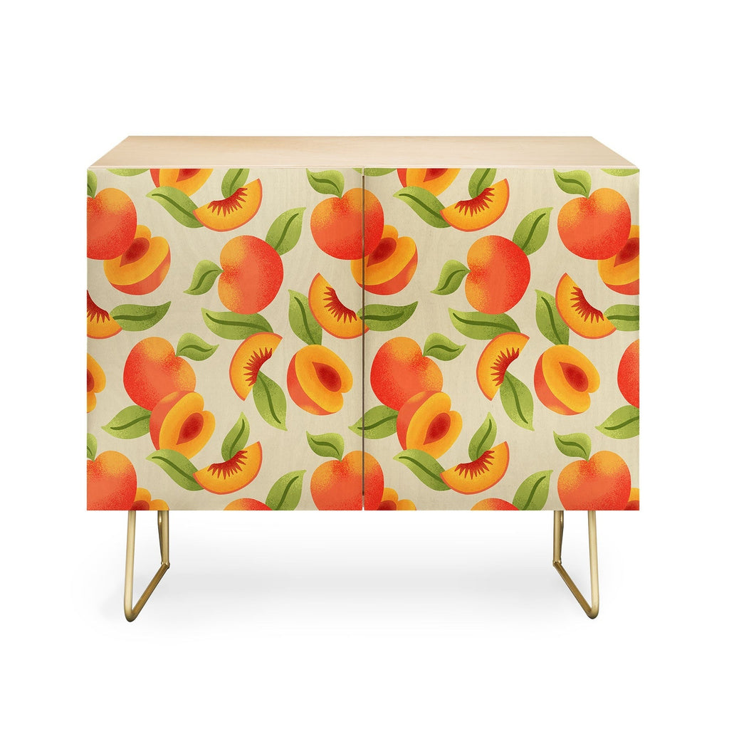 Jessica Molina Peach Pattern Credenza