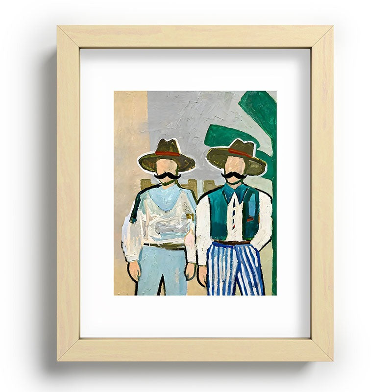 83 Oranges Side By Side Cowboy Edition Recessed Framing Rectangle