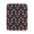 Jennifer Labre Cherries and Bows Throw Blanket