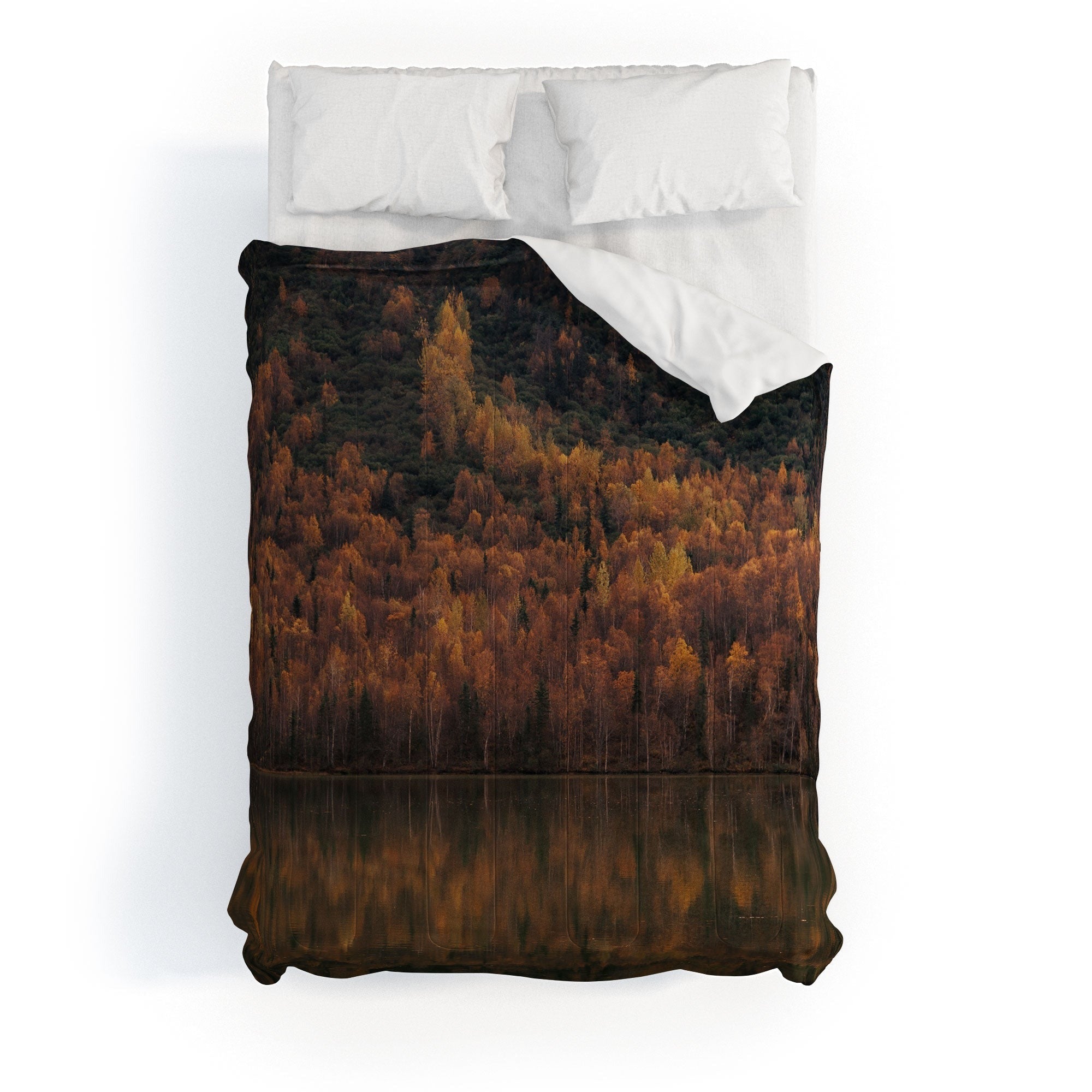 Hannah Kemp Fall Lake Comforter