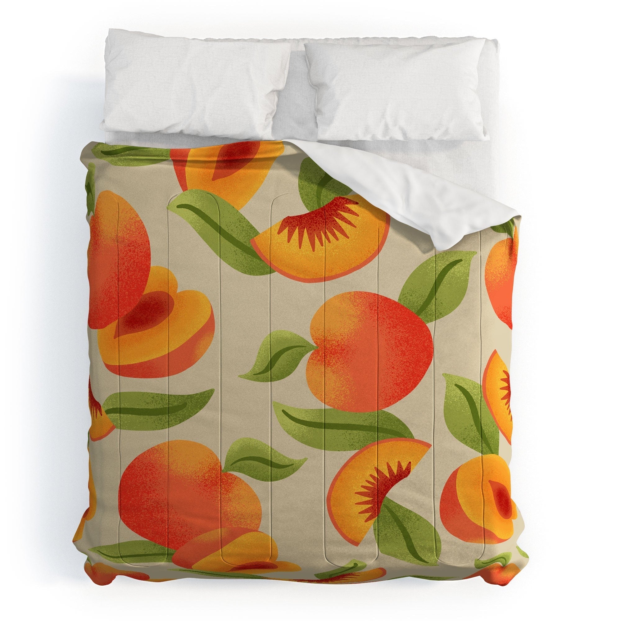 Jessica Molina Peach Pattern Comforter
