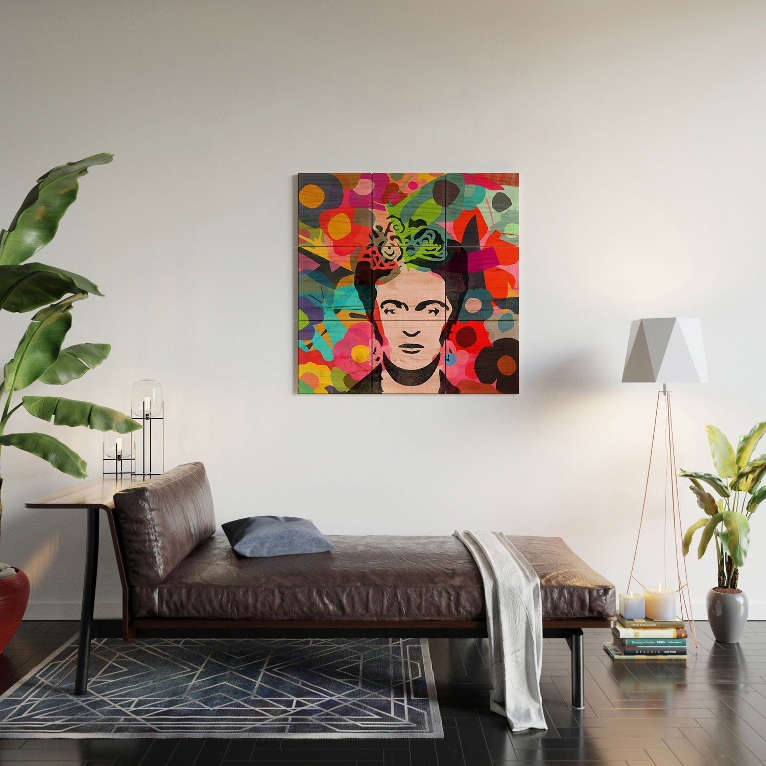 Garima Dhawan frida 1d Wood Wall Mural