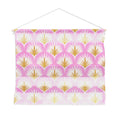Jennifer Labre Pink Palmetto Wall Hanging Landscape