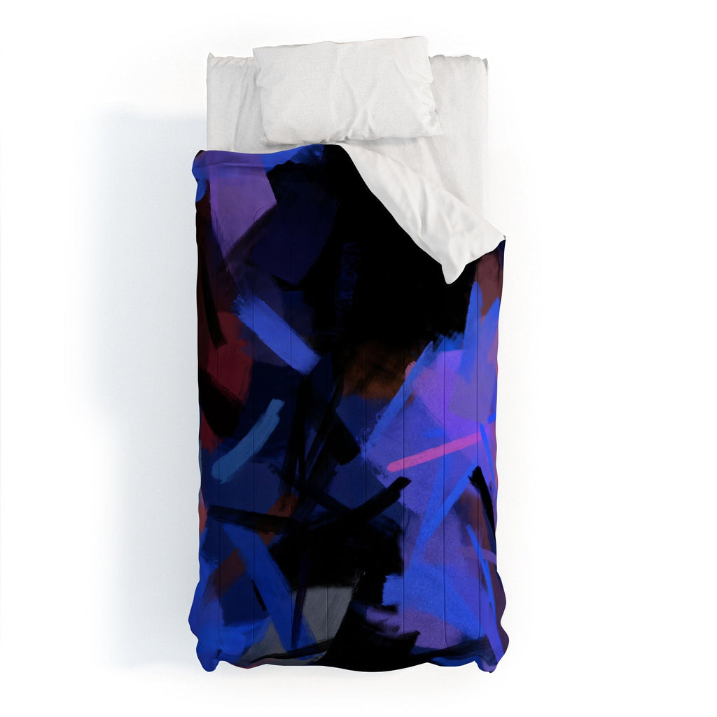 83 Oranges Midnight Sparks Comforter