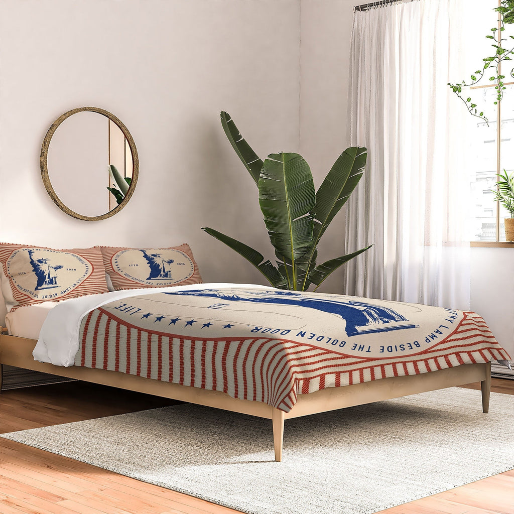 DENY Designs Life Liberty Comforter