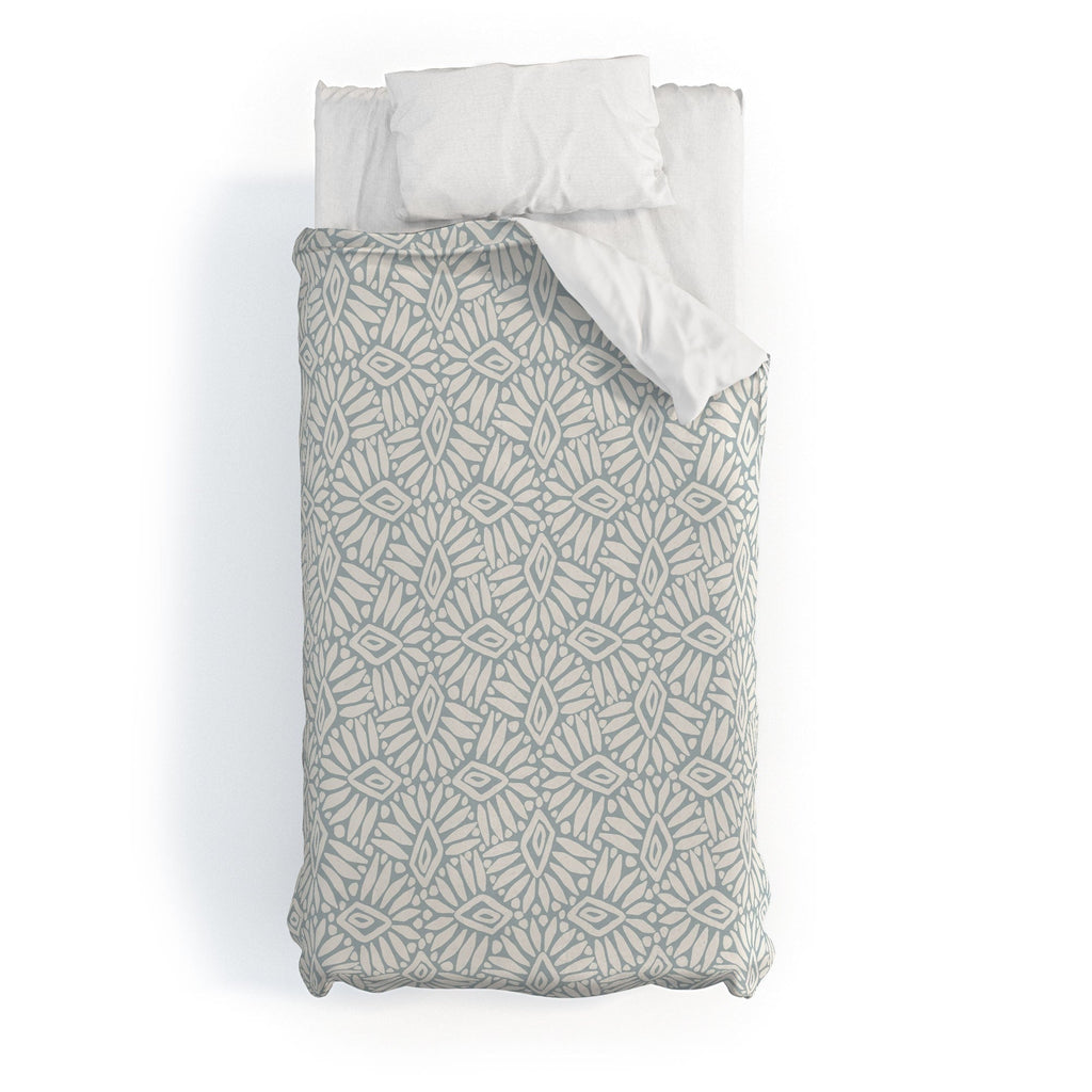 CoastL Studio Palm Ogee Duvet Cover