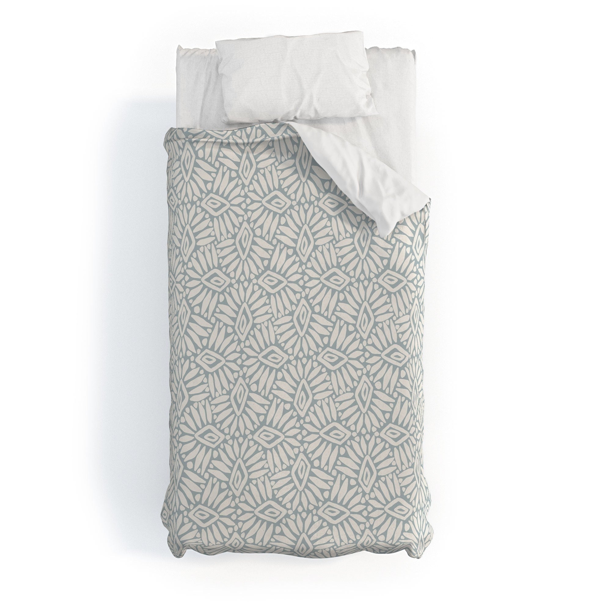 CoastL Studio Palm Ogee Duvet Cover