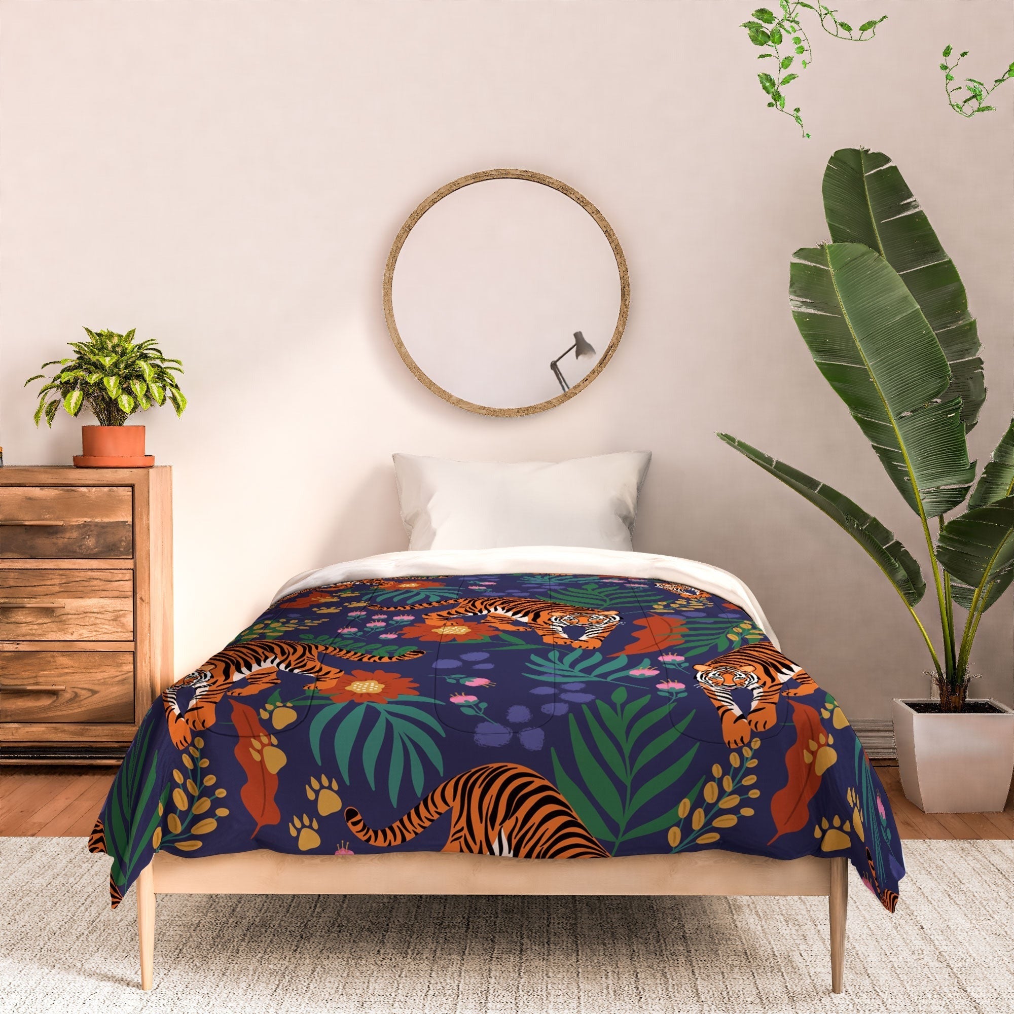 Design by Spark Tiger of the Glorious Jungle Comforter