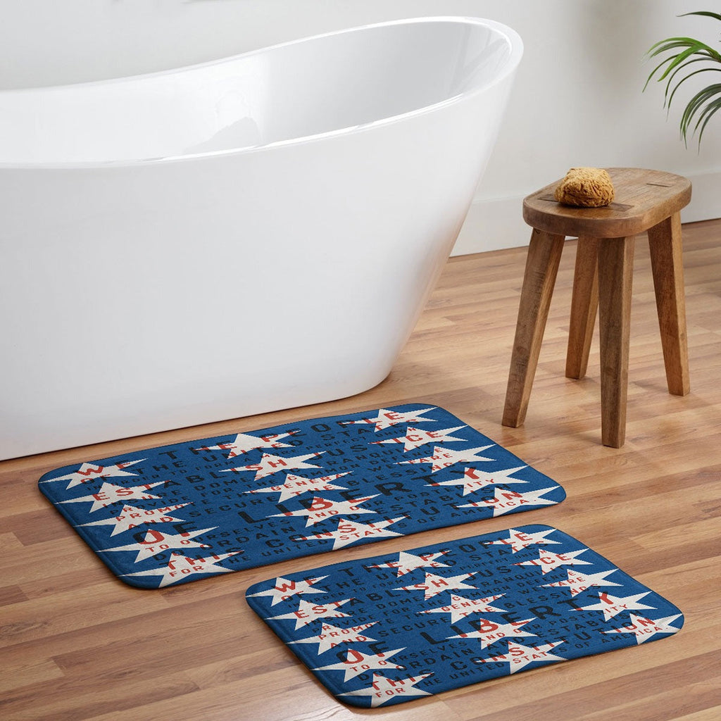 DENY Designs Starred Preamble Memory Foam Bath Mat
