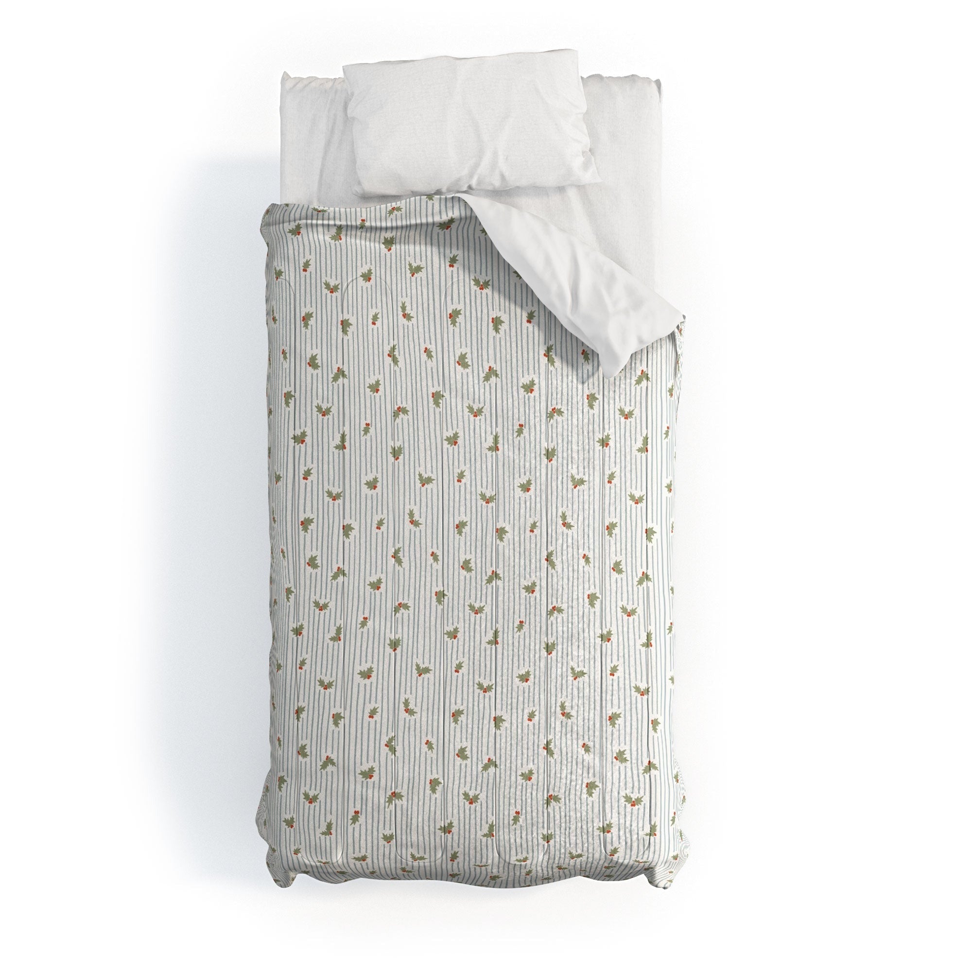 CoastL Studio Hand Drawn Holly Stripe Comforter